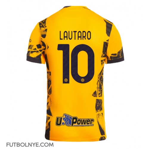 Camiseta Inter Milan Lautaro Martinez #10 Tercera Equipación 2024-25 manga corta